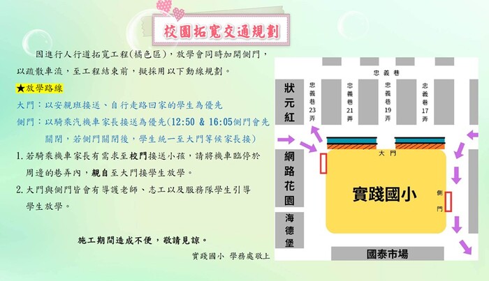 放學路線圖